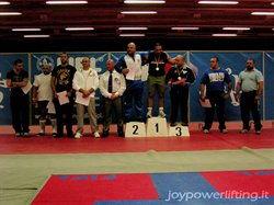 PREMIAZIONE CATEGORIA MASCHILE SENIOR +90 KG