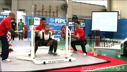 VLAD ANTONIU MUDURA - 3° SQUAT - 190 KG