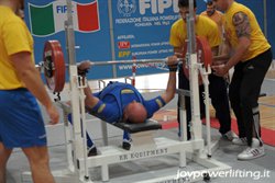 FABIANO FULVI - 3° PANCA - 180 KG