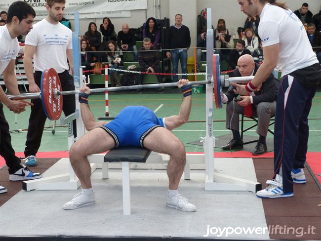 FABIO PRESCIMONE - 2° PANCA - 115 KG