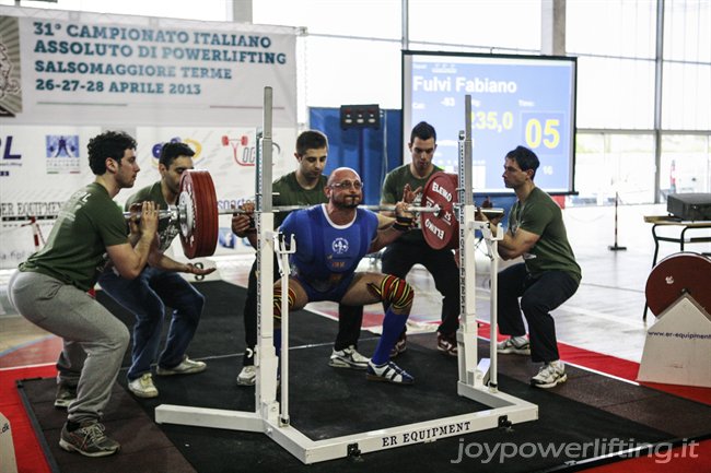 FABIANO FULVI - 3° SQUAT - 235 KG