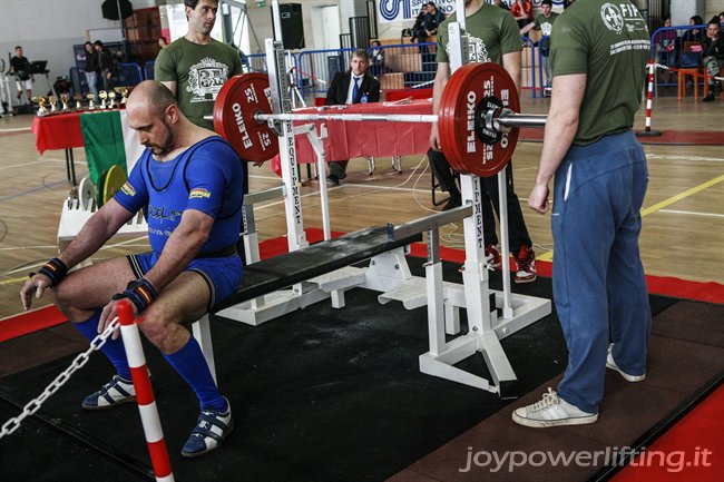 FABIANO FULVI - 2° BENCH PRESS - 180 KG