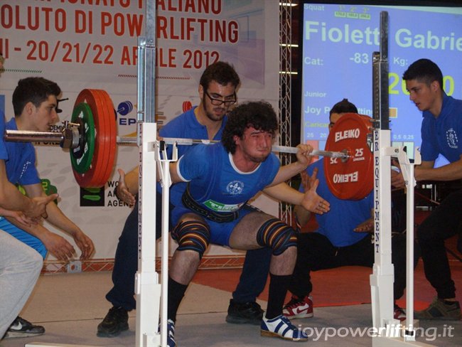 GABRIELE FIOLETTI - 3° SQUAT - 200 KG