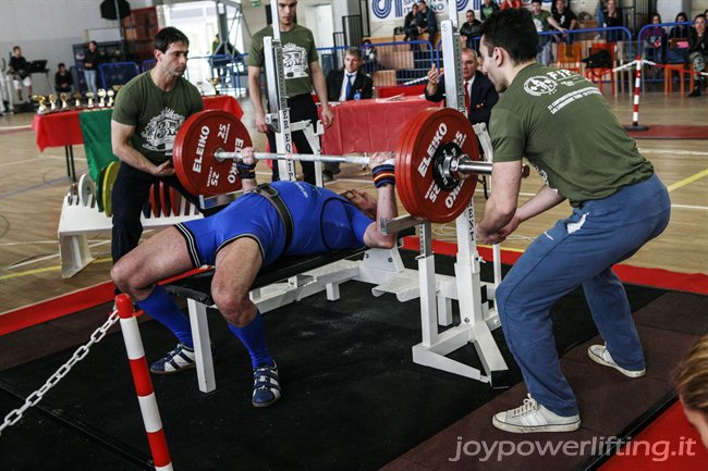 FABIANO FULVI - 2° BENCH PRESS - 180 KG