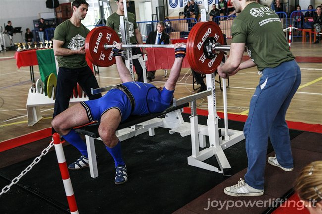 FABIANO FULVI - 2° BENCH PRESS - 180 KG