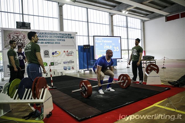 FABIANO FULVI - 1° DEADLIFT - 230 KG