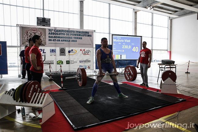 VLAD ANTONIU MUDURA - 2° DEADLIFT - 230 KG