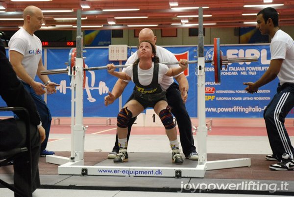 IN PEDANA - PAZZAGLIA VERONICA - 3° SQUAT- 120 KG