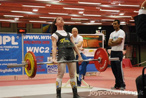 IN PEDANA - PAZZAGLIA VERONICA - 1° STACCO - 110 KG