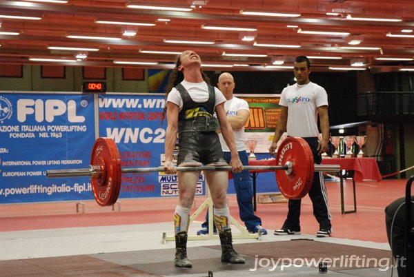 IN PEDANA - PAZZAGLIA VERONICA - 3° STACCO (N) - 130 KG