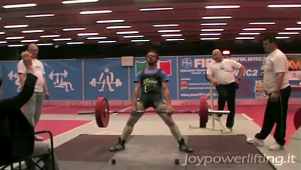 IN PEDANA - ROMANO VALERIO - 2° STACCO - 195 KG