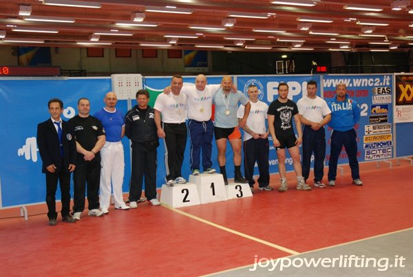 PREMIAZIONE CATEGORIA MASCHILE -100 KG