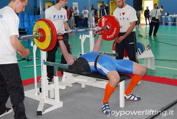 IN PEDANA - FABIANO FULVI - 1° PANCA - 160 KG