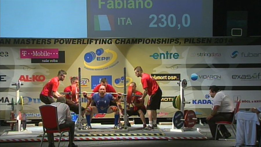 FABIANO FULVI - 1° SQUAT - 230 KG