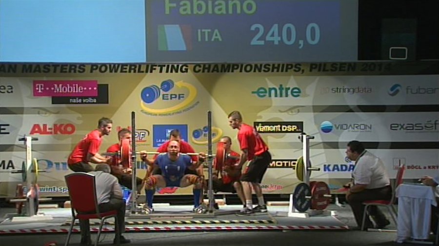 FABIANO FULVI - 2° SQUAT - 240 KG