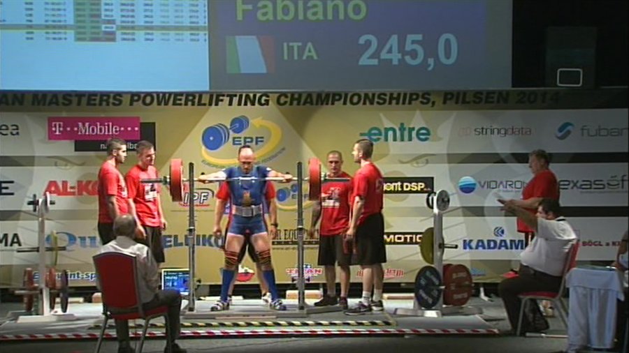 FABIANO FULVI - 3° SQUAT - 245 KG