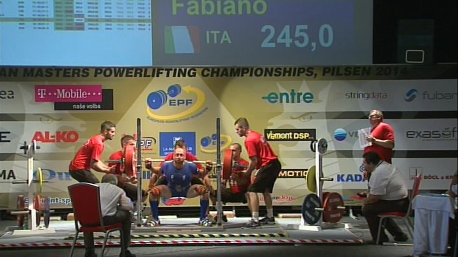 FABIANO FULVI - 3° SQUAT - 245 KG