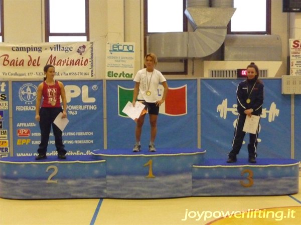 PREMIAZIONE CATEGORIA FEMMINILE -52 KG