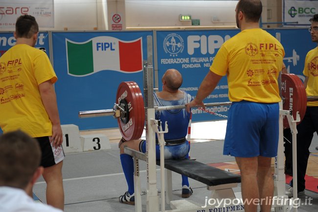 FABIANO FULVI - 3° PANCA - 180 KG