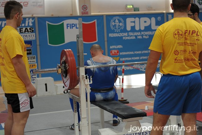 FABIANO FULVI - 3° PANCA - 180 KG