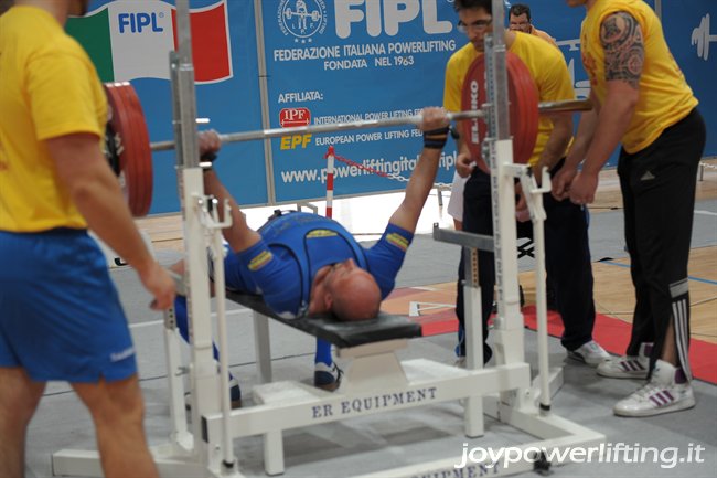 FABIANO FULVI - 3° PANCA - 180 KG