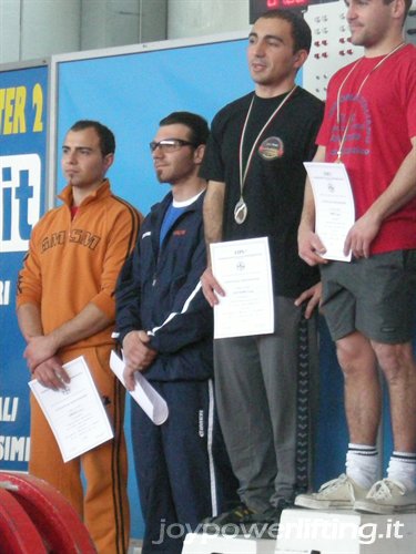 PREMIAZIONE CATEGORIA MASCHILE -67,5 KG