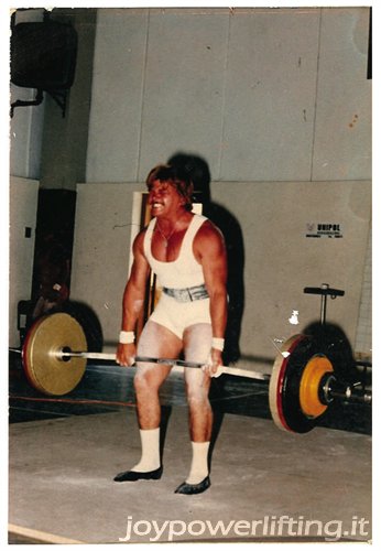 1983 - Campionato Italiano - Prato - Stacco 292,5 kg