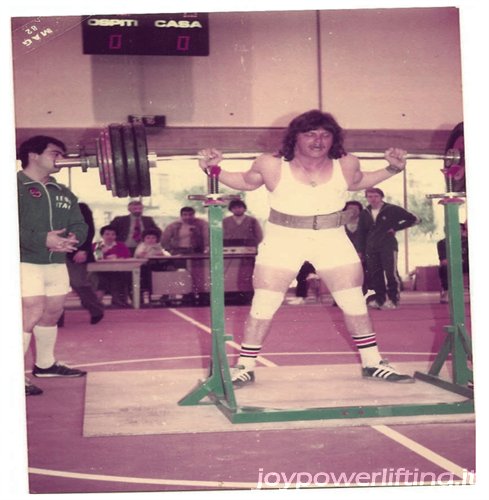 1982 - Trofeo Citta di Vailate - Squat 280 kg