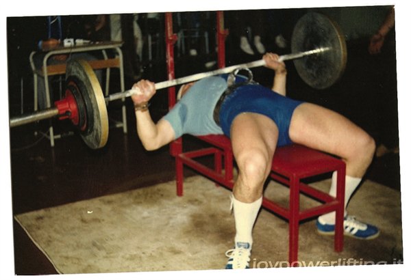 1980 - Trofeo Citta di Livorno - Panca 155 kg