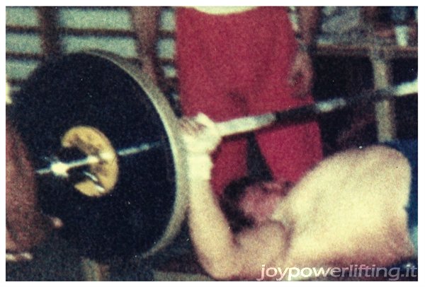 1983 - Campionati Centro Italia - Prato - Panca 170 kg